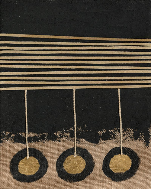 Golden Pendulums I Poster Print - Alonzo Saunders