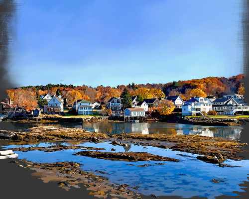 Boothbay  I Poster Print - Emily Kalina