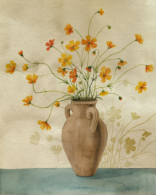 Cosmos in Clay II Poster Print - Grace Popp