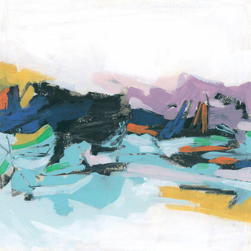 Graffiti Hills I Poster Print - June Erica Vess