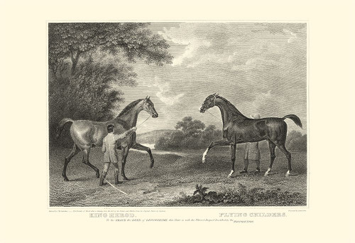 Custom King Herod And Flying Childers Poster Print - John Scott