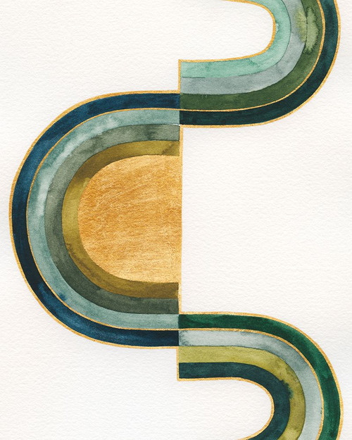 Analogous Arches I Poster Print - Grace Popp