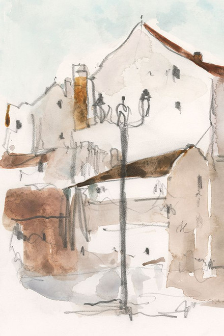 Another Frigiliana Sketch I Poster Print - Samuel Dixon
