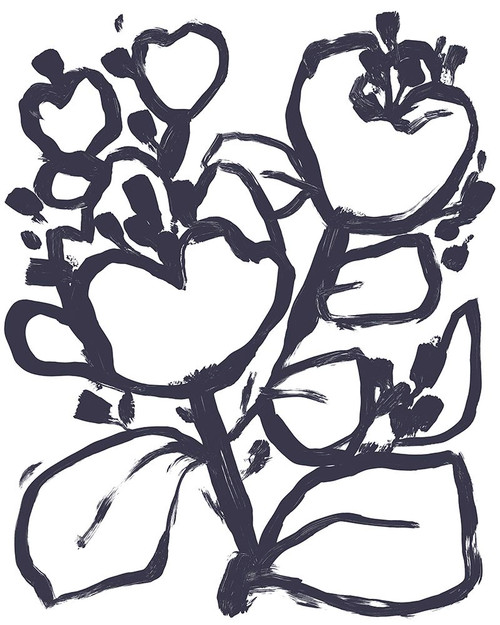 Carbon Flower I Poster Print - June Erica Vess