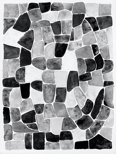 Black and White Walkways II Poster Print - Nikki Galapon