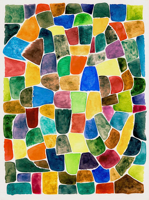 Colorful Walkways II Poster Print - Nikki Galapon