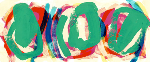 Abstract Trio II Poster Print - Nikki Galapon