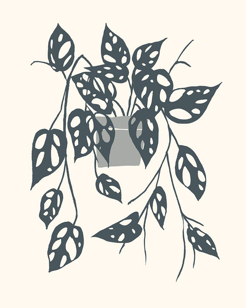 Growing Leaves V Poster Print - Melissa Wang