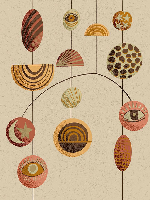 Boho Chimes  I Poster Print - Regina Moore