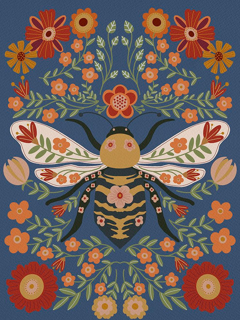 Folk Art Fun I Poster Print - Regina Moore