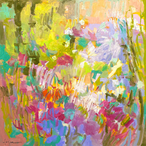 From My Garden Window V Poster Print - Dorothy Fagan