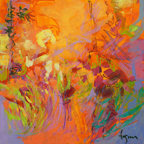 From My Garden Window IV Poster Print - Dorothy Fagan