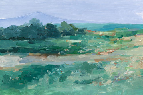 Impressionist Wildflower Field I Poster Print - Ethan Harper