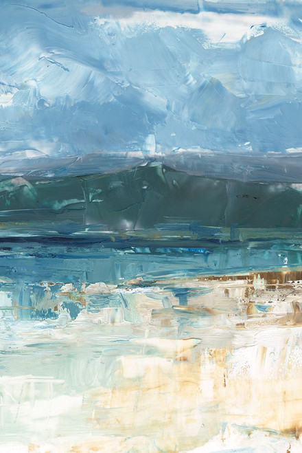 Cool Blue Horizon I Poster Print - Ethan Harper