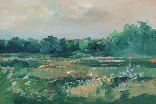 Impressionist Wildflower Field III Poster Print - Ethan Harper