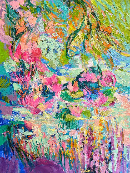 Hot Pink Goddess II Poster Print - Dorothy Fagan