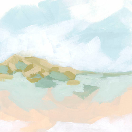 Sandbar Clouds I Poster Print - June Erica Vess