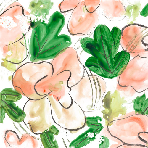 Peachy Flora III Poster Print - Melissa Wang