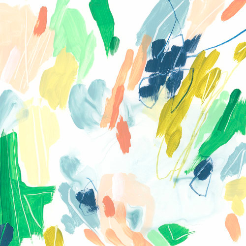 Tropical Terrazzo III Poster Print - June Erica Vess