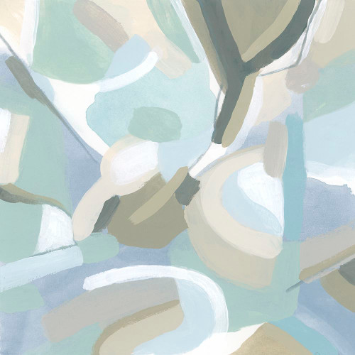 Blue Vibration III Poster Print - June Erica Vess