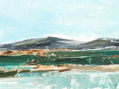 Layered Mountain Study I Poster Print - Ethan Harper