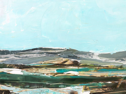 Layered Mountain Study II Poster Print - Ethan Harper