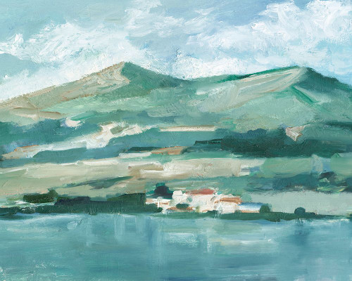 European Seaside Villiage II Poster Print - Ethan Harper