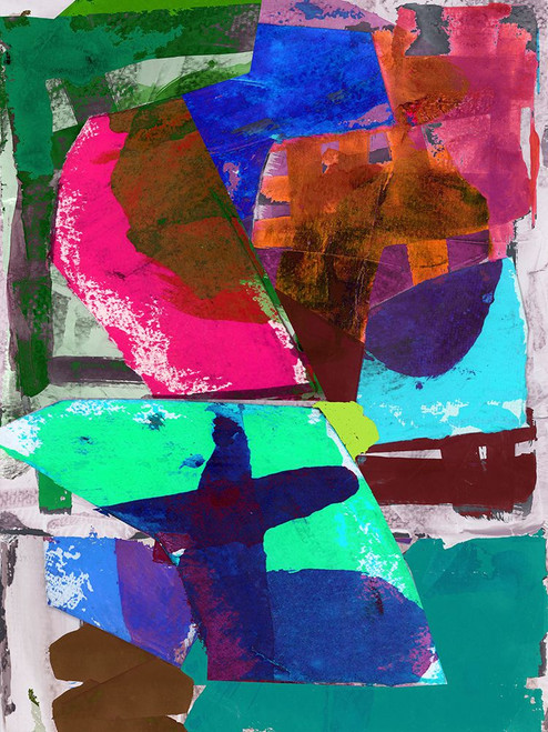 Brights Strokes III Poster Print - Cartissi