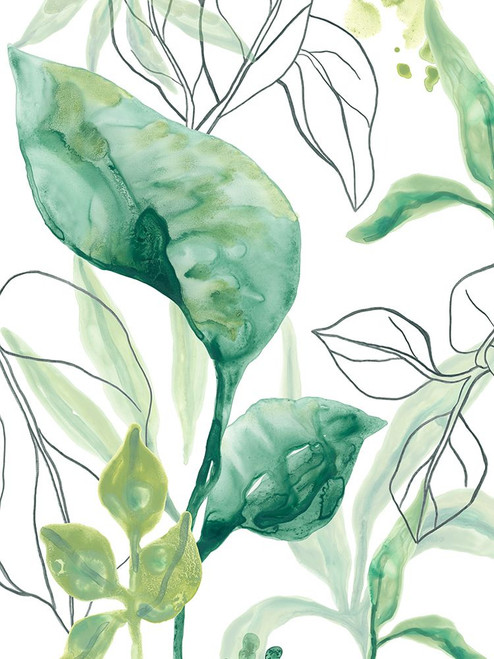 Tropical Palm Chorus I Poster Print - June Erica Vess