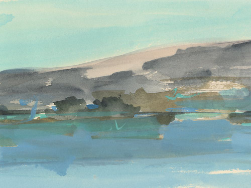 Plein Air Quarry II Poster Print - Ethan Harper