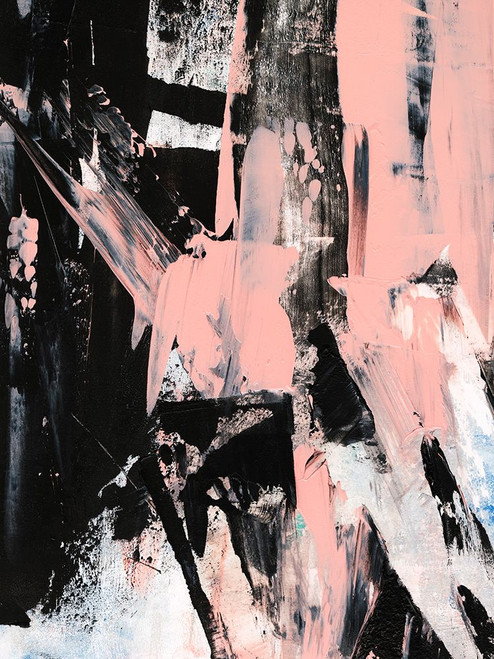 Black And Blush II Poster Print - Ethan Harper