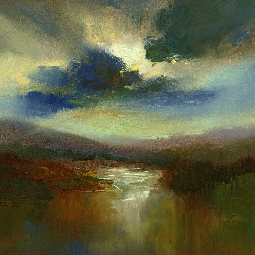 The Heavens  III Poster Print - Sheila Finch