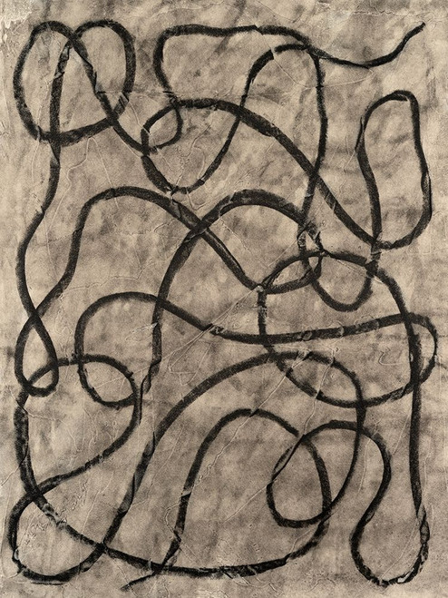 Charcoal Pathways I Poster Print - Michael Willett