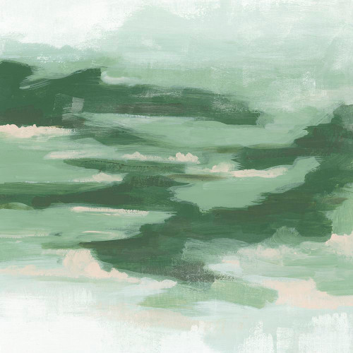 Verdant Vista I Poster Print - June Erica Vess