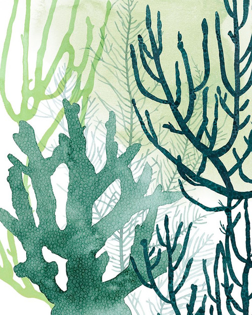 Textured Coral I Poster Print - Grace Popp