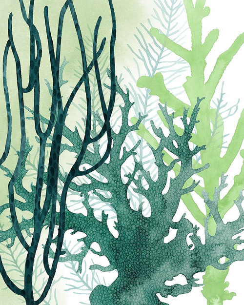 Textured Coral II Poster Print - Grace Popp