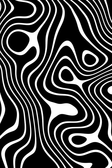 Retro Black And White I Poster Print - Andrea Haase