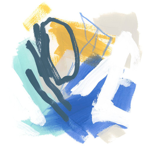 Palette Improvisation II Poster Print - June Erica Vess