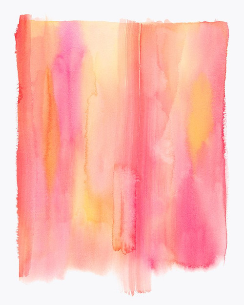 Summer Sherbet Wash II Poster Print - Grace Popp