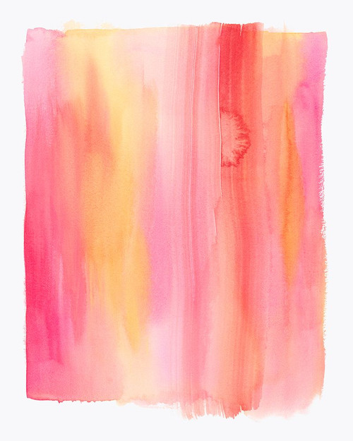 Summer Sherbet Wash I Poster Print - Grace Popp