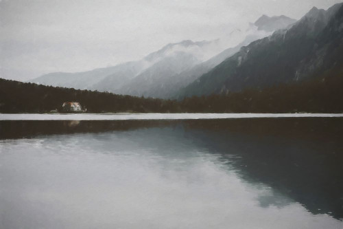 Lake Vista Poster Print - Kim Curinga