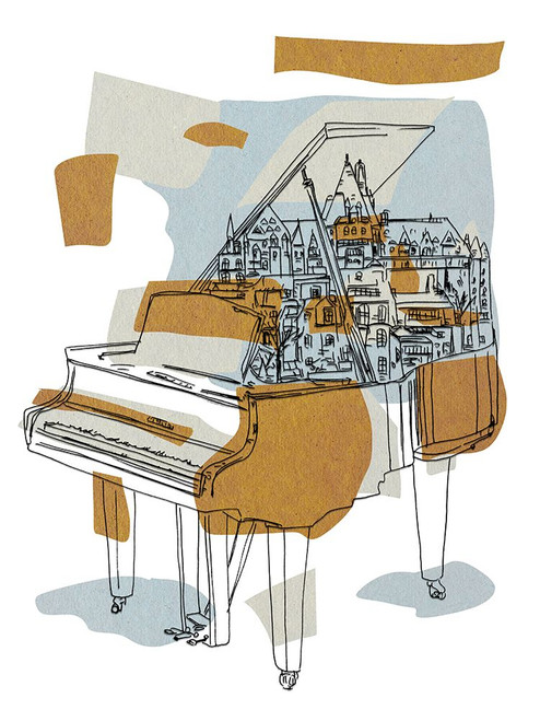 Rehearsal I Poster Print - Melissa Wang