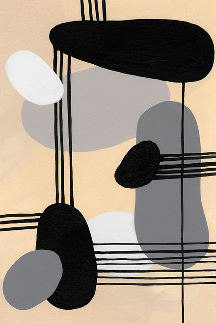 Interconnected Shapes II Poster Print - Regina Moore