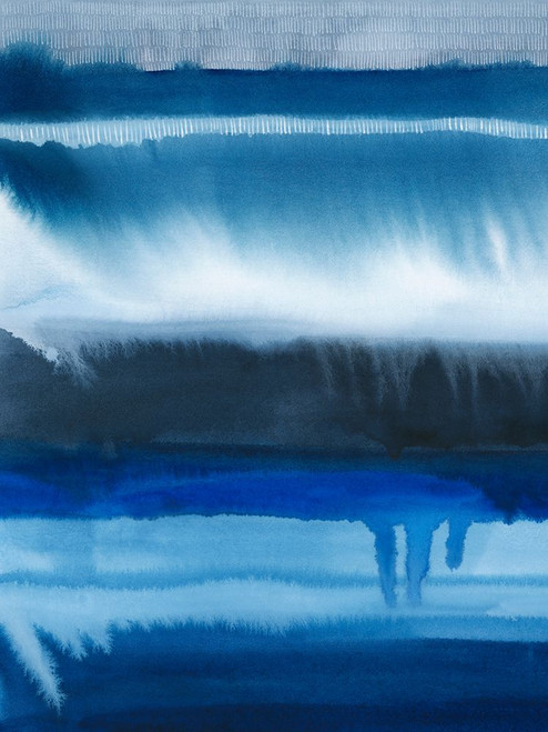 Deep Blue Shore II Poster Print - Grace Popp