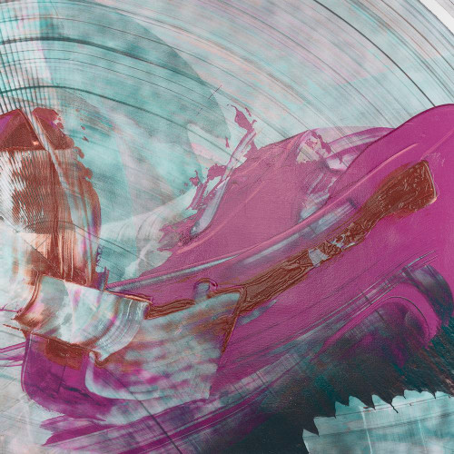 Magenta And Patina III Poster Print - Ethan Harper