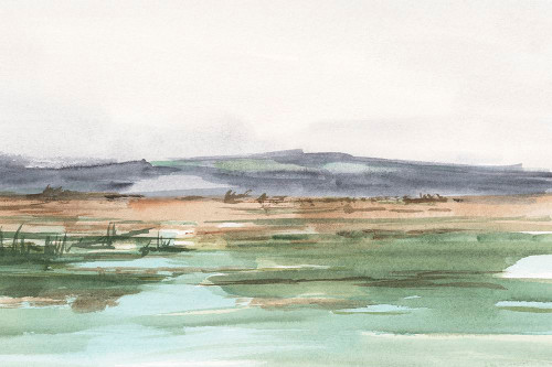 Serene Mountain View I Poster Print - Ethan Harper