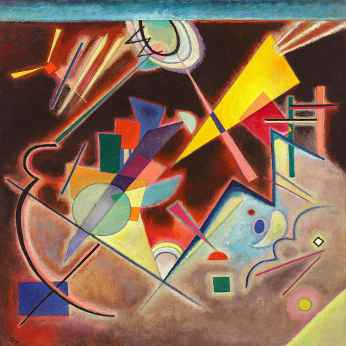 Deep Brown Poster Print - Wassily Kandinsky