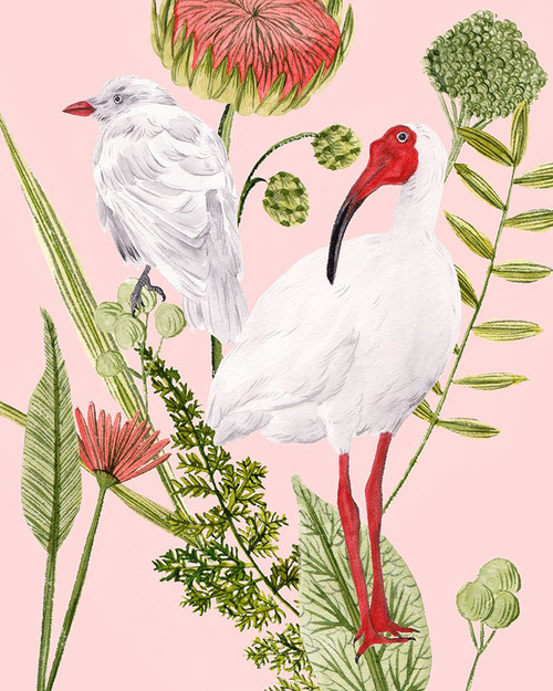 Birds in Motion II Poster Print - Melissa Wang