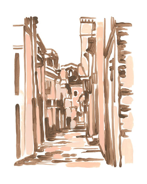 Blush Architecture Study VI Poster Print - June Erica Vess