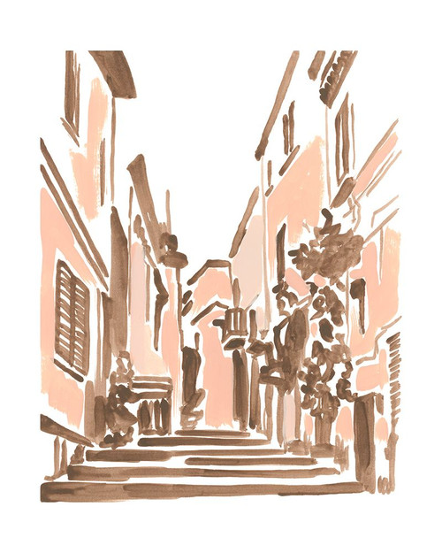 Blush Architecture Study I Poster Print - June Erica Vess